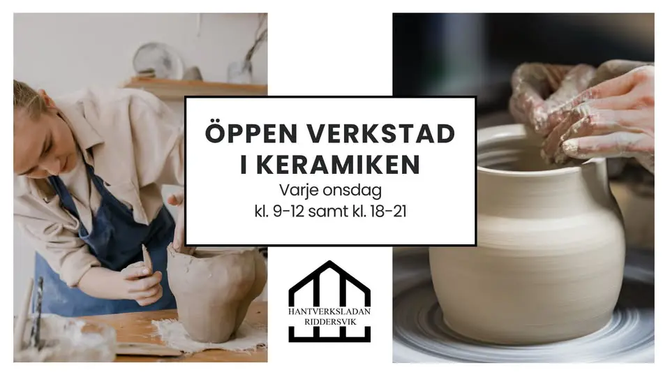 Keramik öppen verkstad