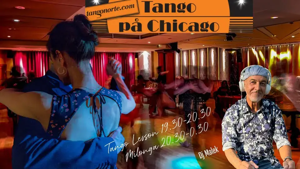 Tango Night at Chicago: DJ Malek, Drop-In Lesson & Milonga Magic Every Friday! đđ¶