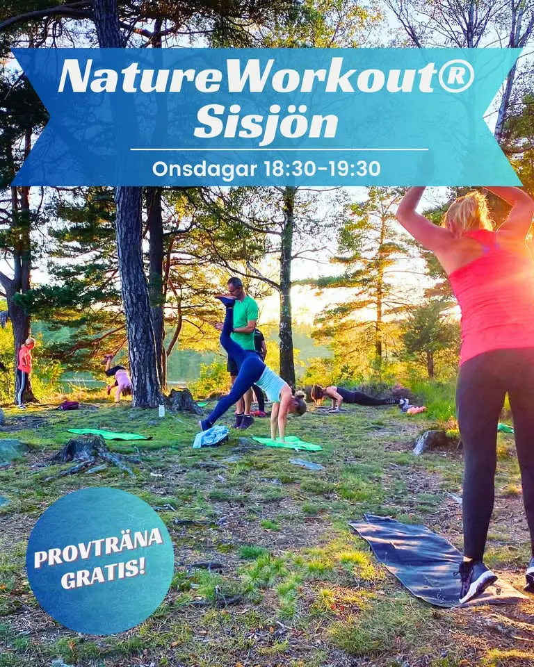 NatureWorkout® Sisjön - Utomhusträning året runt *prova-gratis*