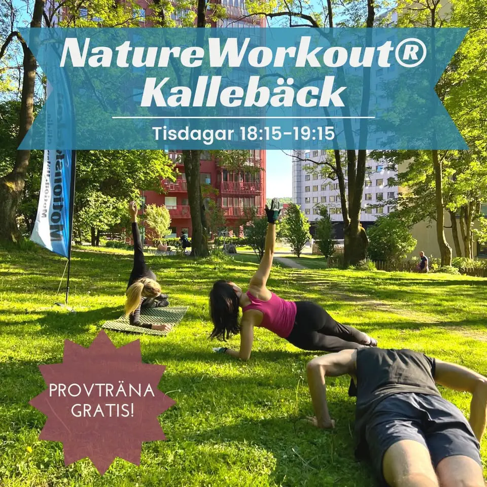 NatureWorkout® Kallebäck - Utomhusträning året om *provträna gratis*