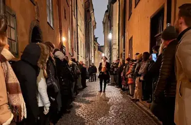 Halloween spökvandring för barn